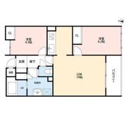 フロレスタ大倉山弐番館の間取り画像