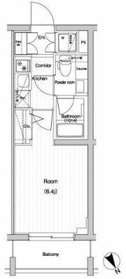 PREMIUM CUBE大崎の間取り画像