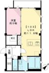 ラシーネ北新宿の間取り画像