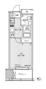 桜ヒルズ九段北の間取り画像