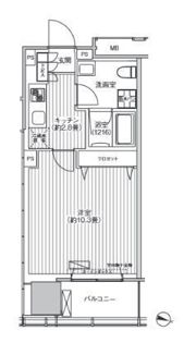 桜ヒルズ九段北の間取り画像