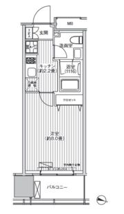 桜ヒルズ九段北の間取り画像