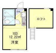 クレール上野の間取り画像