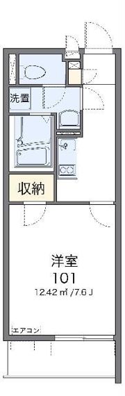 クレイノMOONⅡの間取り画像