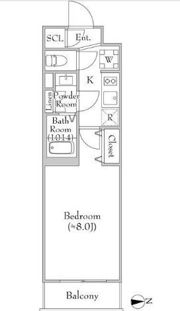 MEJIRORESIDENCEの間取り画像