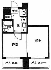 ランドピア西浅草の間取り画像