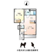 トゥルーグレイスⅢの間取り画像