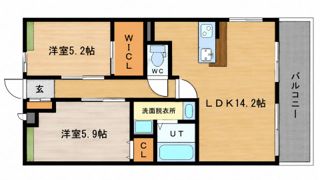 アルテマイスター谷川の間取り画像
