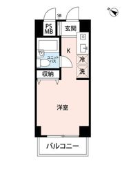 マイナビSTAYパレス東中野（スカイコート新宿第10）の間取り画像