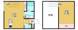 The Rits Tsunehisaの間取り画像