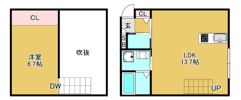 The Rits Tsunehisaの間取り画像