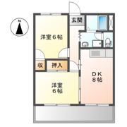 エンジェルパレスの間取り画像