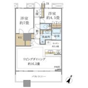 Brillia Mare 有明 TOWER＆GARDENの間取り画像