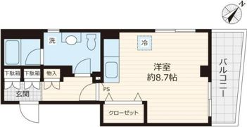 オオノコラムズの間取り画像