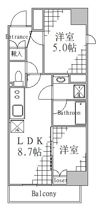 パークアクシス浅草田原町ガーデンの間取り画像
