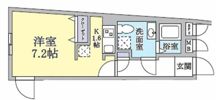 クラージュ中野の間取り画像
