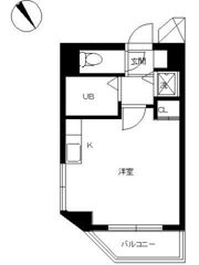 スカイコート市ヶ谷柳町の間取り画像