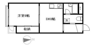 モンシャトー北新宿の間取り画像