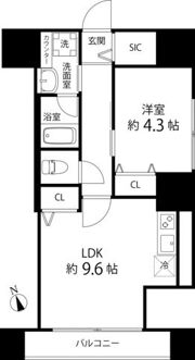 T’s garden東陽町の間取り画像