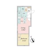 LiveFlat不動前の間取り画像