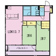 フロイデ堂林の間取り画像