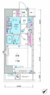 ジェノヴィア新宿中落合スカイガーデンの間取り画像