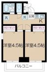 アムール戸山の間取り画像