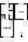 101コーポ月見ヶ丘の間取り画像