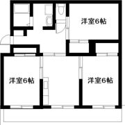 大淀ハイツの間取り画像