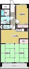 日神パレステージ宮崎の間取り画像