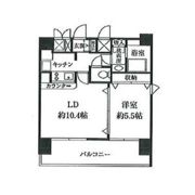 CORVAL東新宿の間取り画像