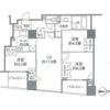 カスタリアタワー品川シーサイドの間取り画像
