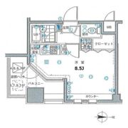 サンパティーク広尾の間取り画像