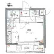 GENOVIA仲池上green wallの間取り画像