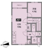 ブランシャール東高円寺の間取り画像