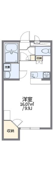 レオパレスmapleの間取り画像