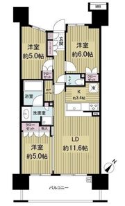 スターコート豊洲の間取り画像