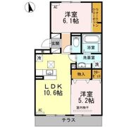 Sビレッジの間取り画像