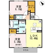 Tビレッジの間取り画像