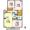 アルシオネ Bの間取り画像