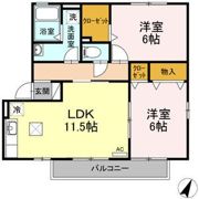 グランドゥール C棟の間取り画像