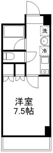 パティオ中野の間取り画像