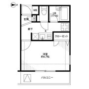 プレール・ドゥーク池上の間取り画像