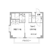 ガーデン中野の間取り画像