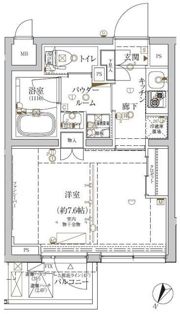 クレイシア新宿ノースの間取り画像