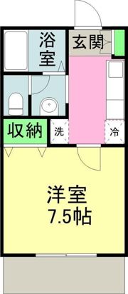 ドミール末広の間取り画像