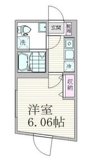 グランヴィル東蒲田の間取り画像