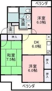 サンライズシティの間取り画像