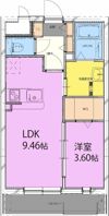 アーベイン松山の間取り画像