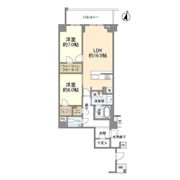 ブランズ渋谷常盤松の間取り画像